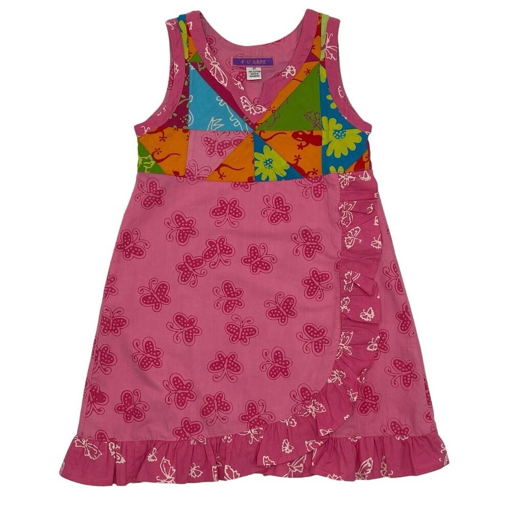 New without tags boho patchwork dress - so cute